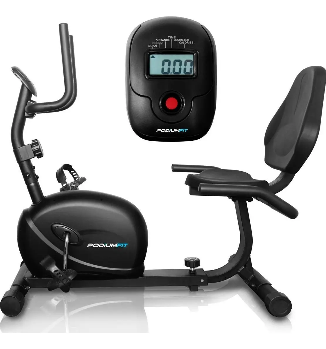 Bicicleta ergométrica horizontal PodiumFit H100
